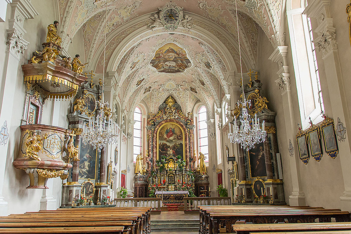 Basilika Maria Luggau Innenansicht