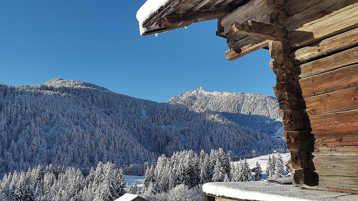 Winterliche Ausblicke beim Paternwirt
