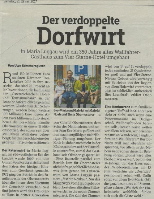 Pressetext der Paternwirt